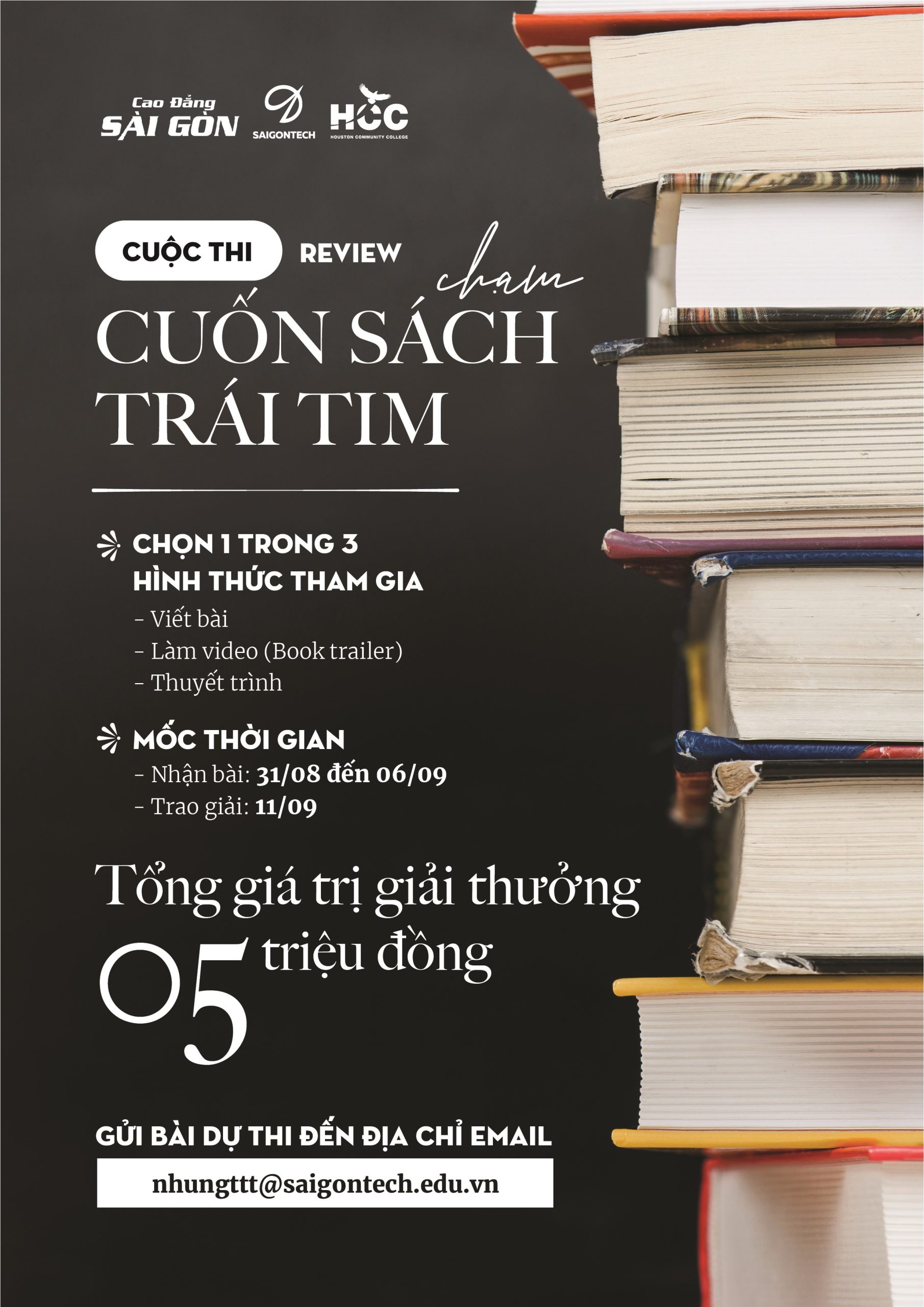 CUỘC THI VIẾT : REVIEW CUỐN SÁCH CHẠM TRÁI TIM