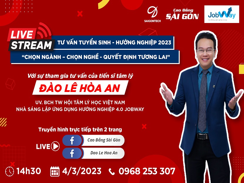 Chương trình livestream tư vấn tuyển sinh 2023: Mở ra nhiều hướng đi cho học sinh THCS, THPT