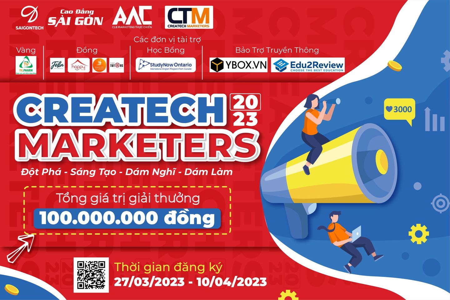 Cuộc thi Marketing: Createch Marketers 2023 sân chơi Marketers thể hiện bản lĩnh