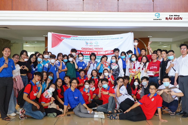 Chương trình "Một ngày làm sinh viên Cao đẳng Sài Gòn" được học sinh THPT hưởng ứng mạnh mẽ Chương trình "Một ngày làm sinh viên Cao đẳng Sài Gòn" được học sinh THPT hưởng ứng mạnh mẽ
