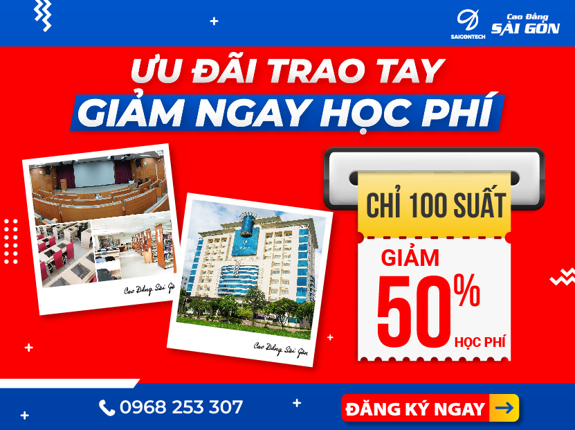 Tiếp lửa ước mơ - Kiến tạo tương lai cùng Cao đẳng Sài Gòn 