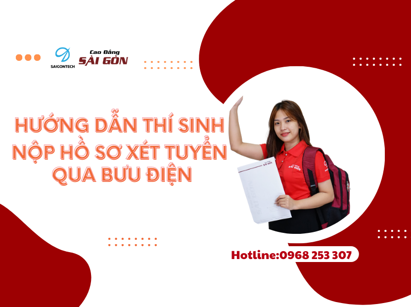 Hướng dẫn thí sinh nộp hồ sơ xét tuyển qua bưu điện