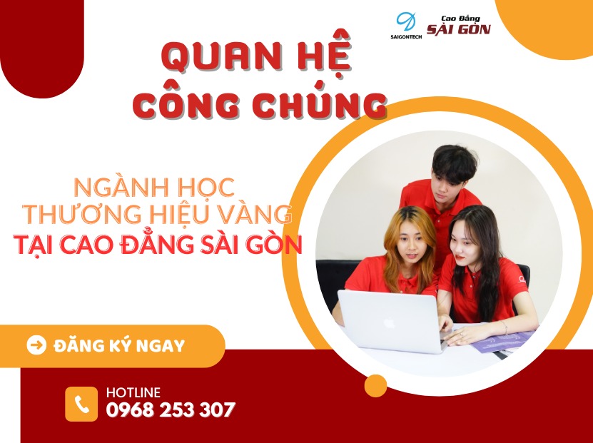 Quan Hệ Công Chúng – Ngành học thương hiệu vàng tại Cao đẳng Sài Gòn