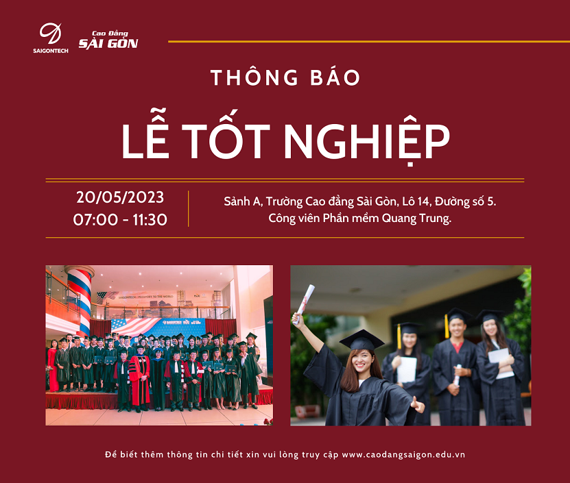 Thông báo tổ chức lễ tốt nghiệp 2023