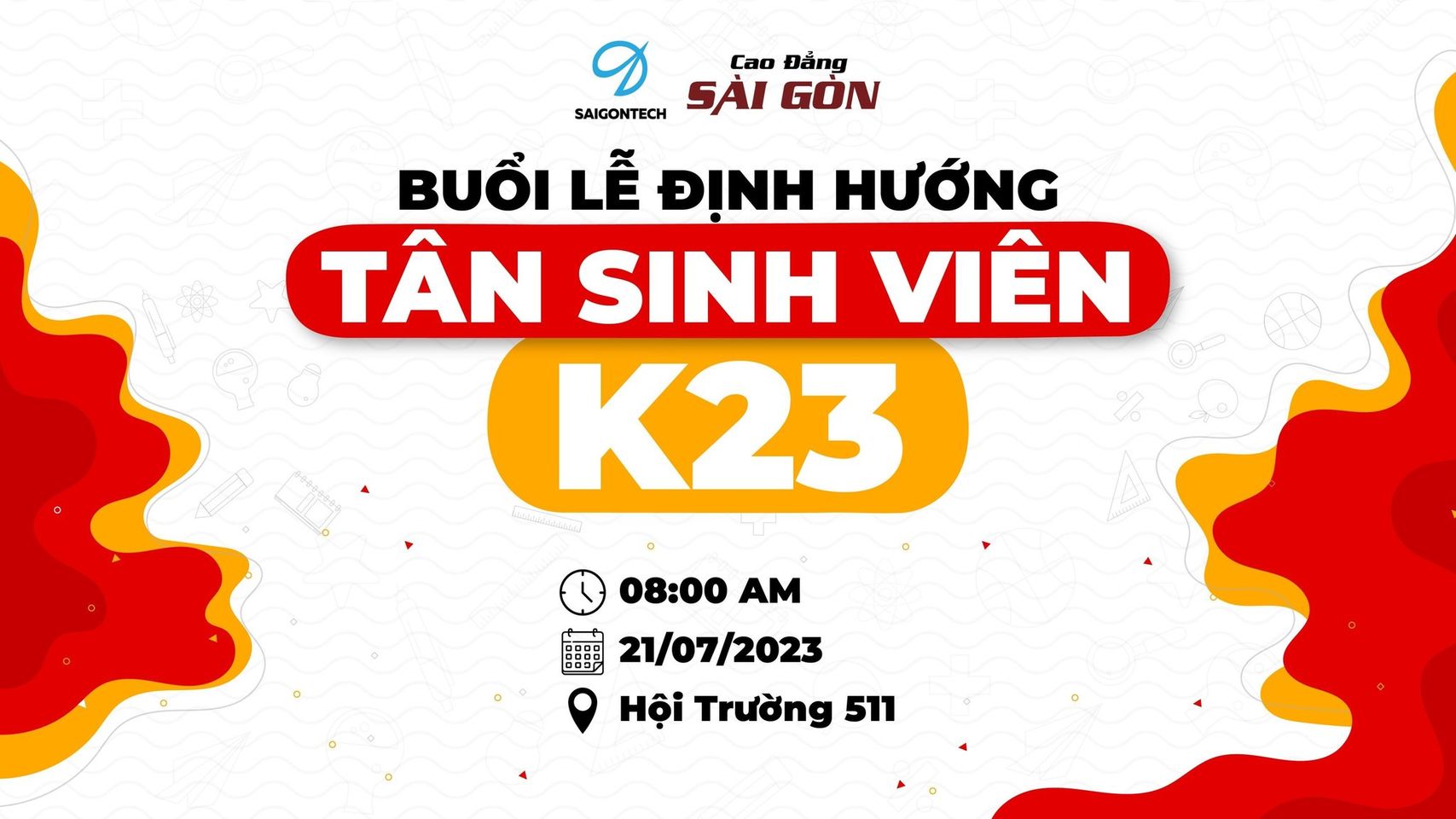 Orientation Day 2023: Lễ định hướng chào đón tân sinh viên K23