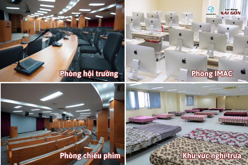 Cơ sở vật chất Cao đẳng Sài Gòn được đầu tư xây dựng khang trang Cơ sở vật chất Cao đẳng Sài Gòn được đầu tư xây dựng khang trang