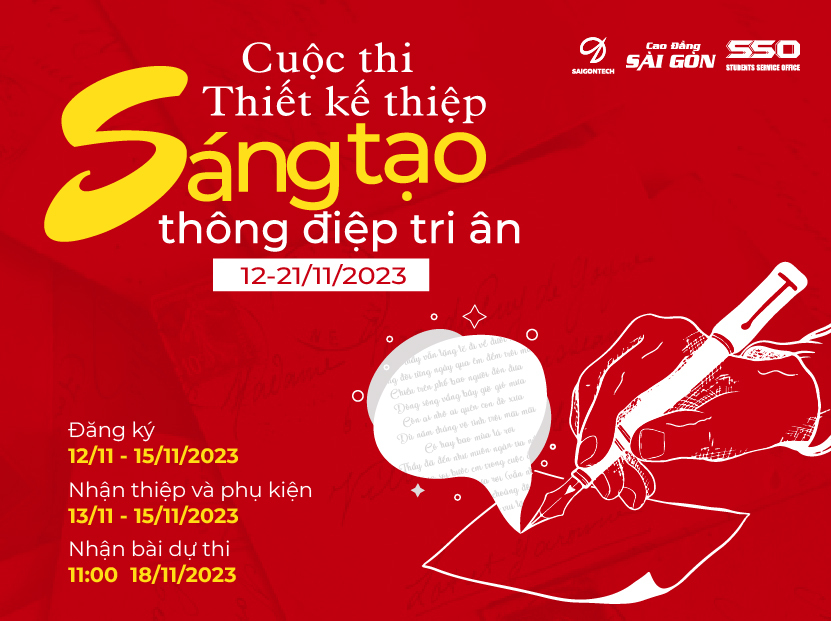 Cuộc thi Thiết kế thiệp – Sáng tạo thông điệp tri ân