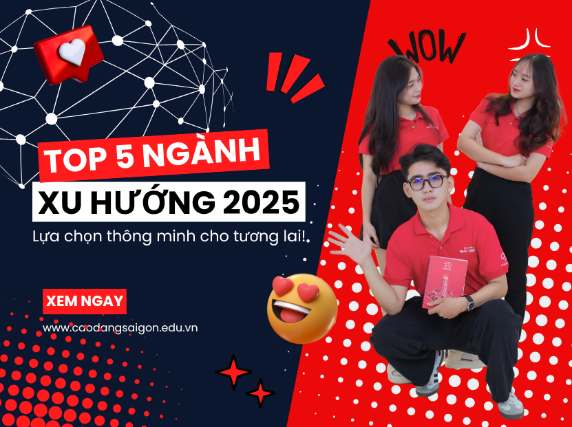 TOP 5 Ngành Hot Trend năm 2025 – Lựa chọn thông minh cho tương lai