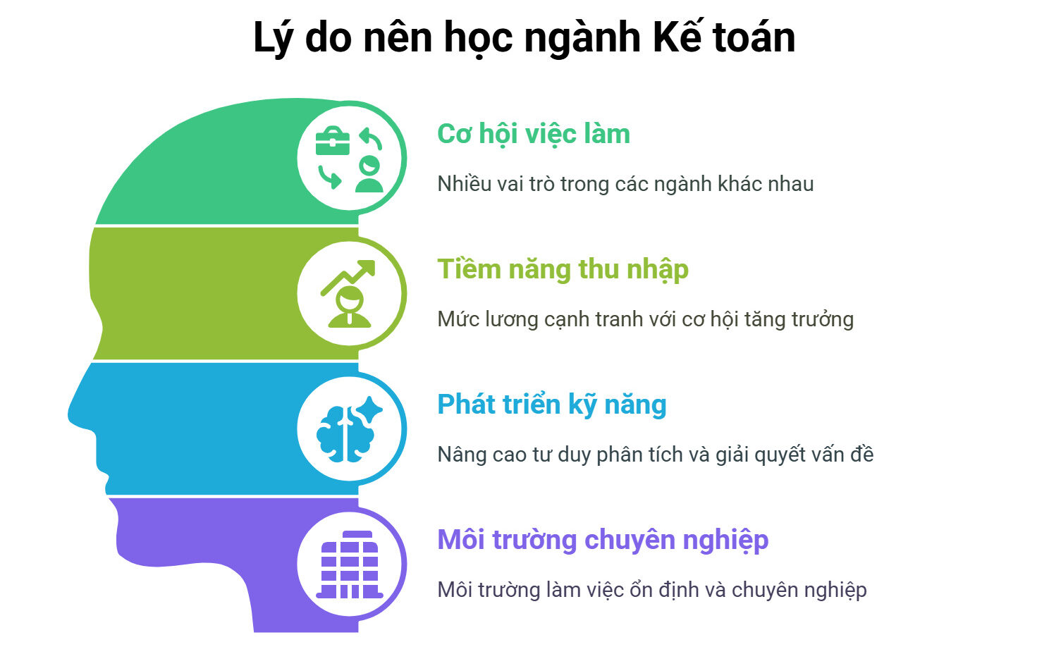 Lý do nên học ngành Kế toán
