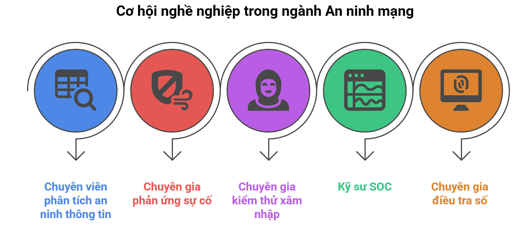 Cơ hội nghề nghiệp trong ngành An ninh mạng