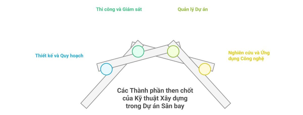 kỹ thuật xây dựng, sân bay t3