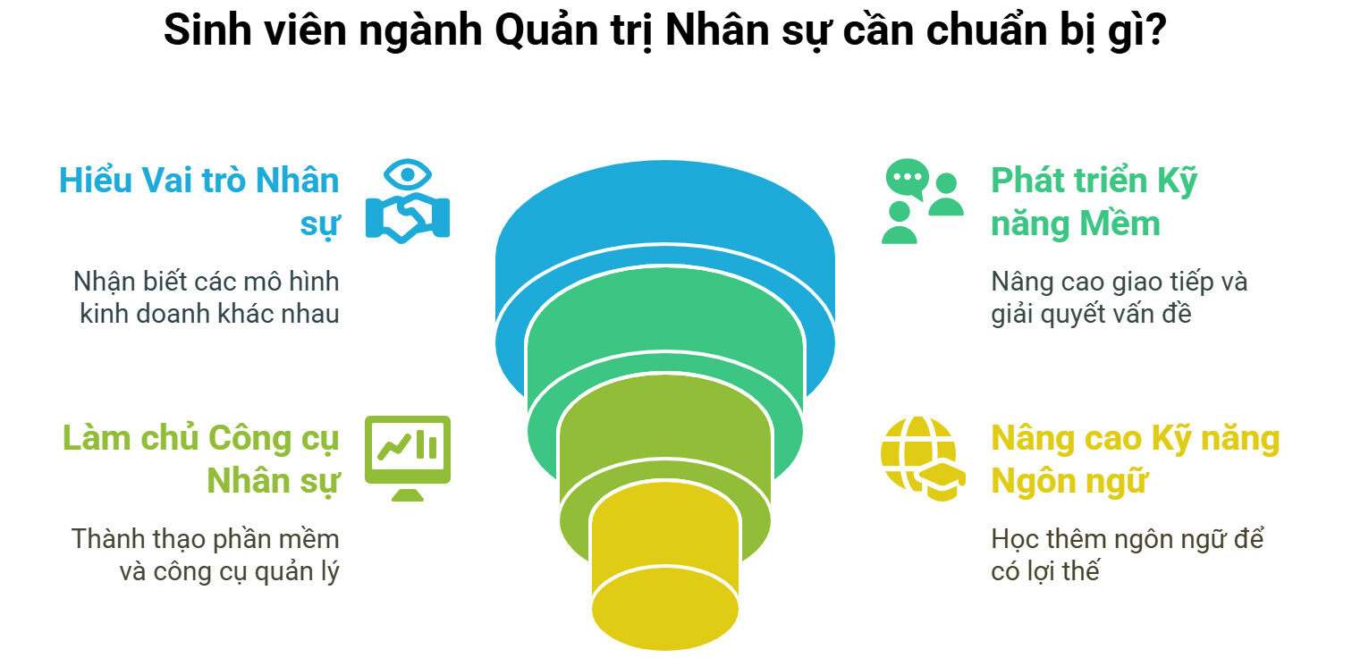 Sinh viên ngành Quản trị Nhân sự cần chuẩn bị gì?