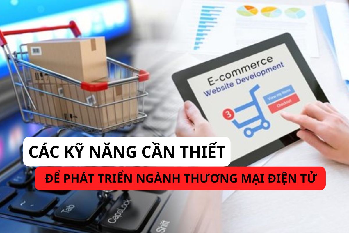 Những kỹ năng cần thiết để phát triển trong lĩnh vực thương mại điện tử
