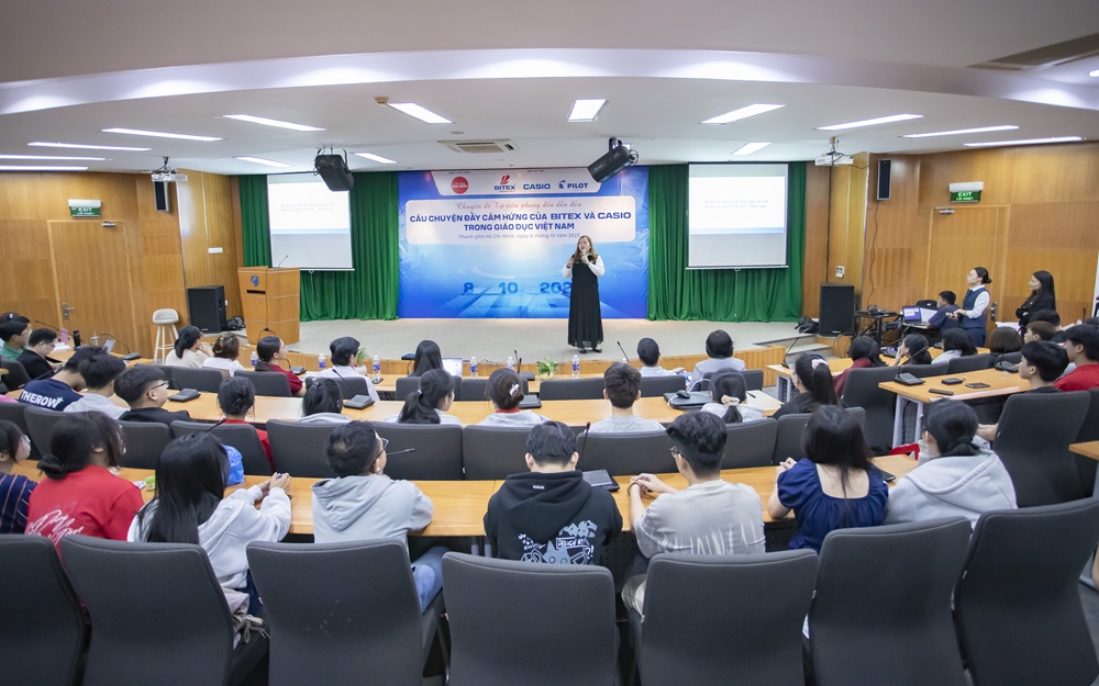 Chuyên đề “Từ tiên phong đến dẫn đầu” – Hành trình truyền cảm hứng từ BITEX và CASIO tại Trường Cao đẳng Sài Gòn
