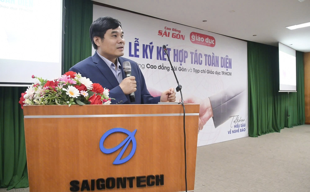 truong-cao-dang-sai-gon-chinh-thuc-bat-tay-cung-tap-chi-giao-duc-tphcm