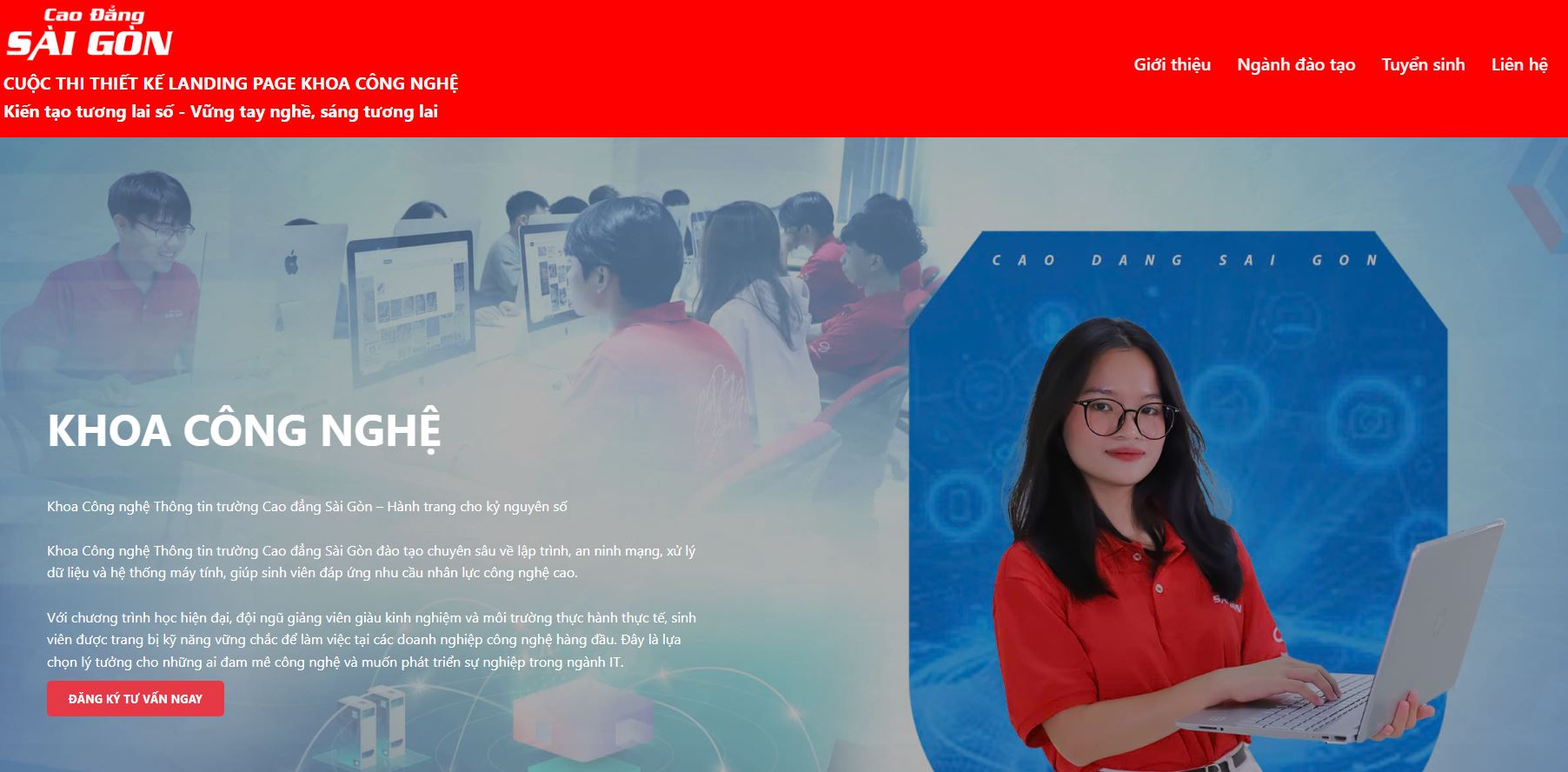 cuoc-thi-thiet-ke-landing-page-sinh-vien-cao-dang-sai-gon
