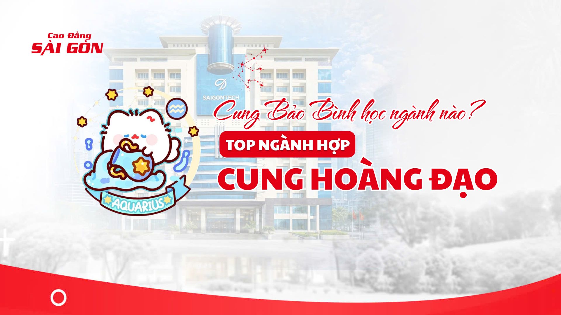 Trong top ngành hợp cung hoàng đạo, cung bảo bình hợp ngành gì